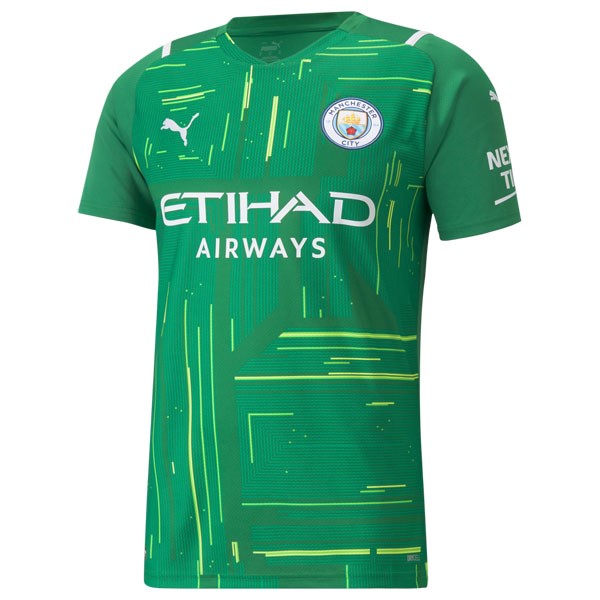 Tailandia Camiseta Manchester City Portero 2021/22 Verde